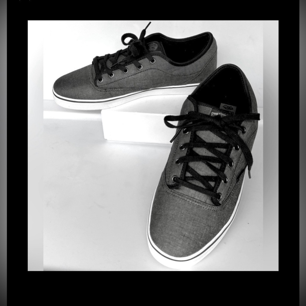 Vans AV Era 1.5  skate boarding shoes in Chambray Black Style VNOJWL4VW Size 11